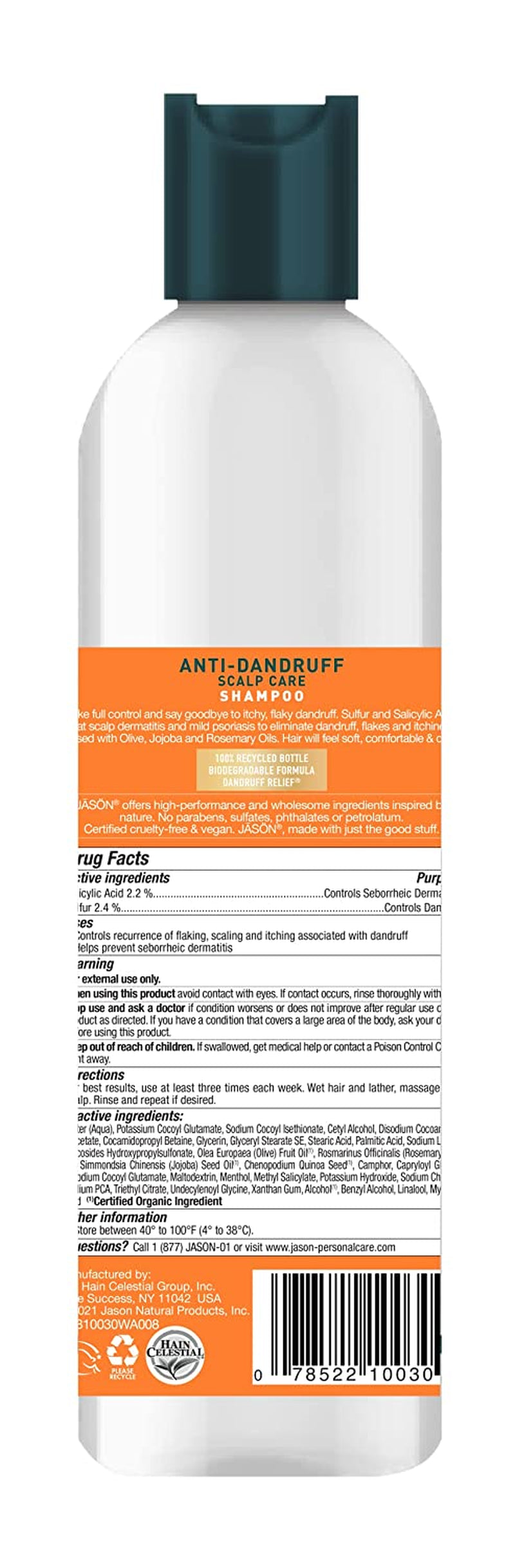 Dandruff Relief Treatment Shampoo, 12 Oz